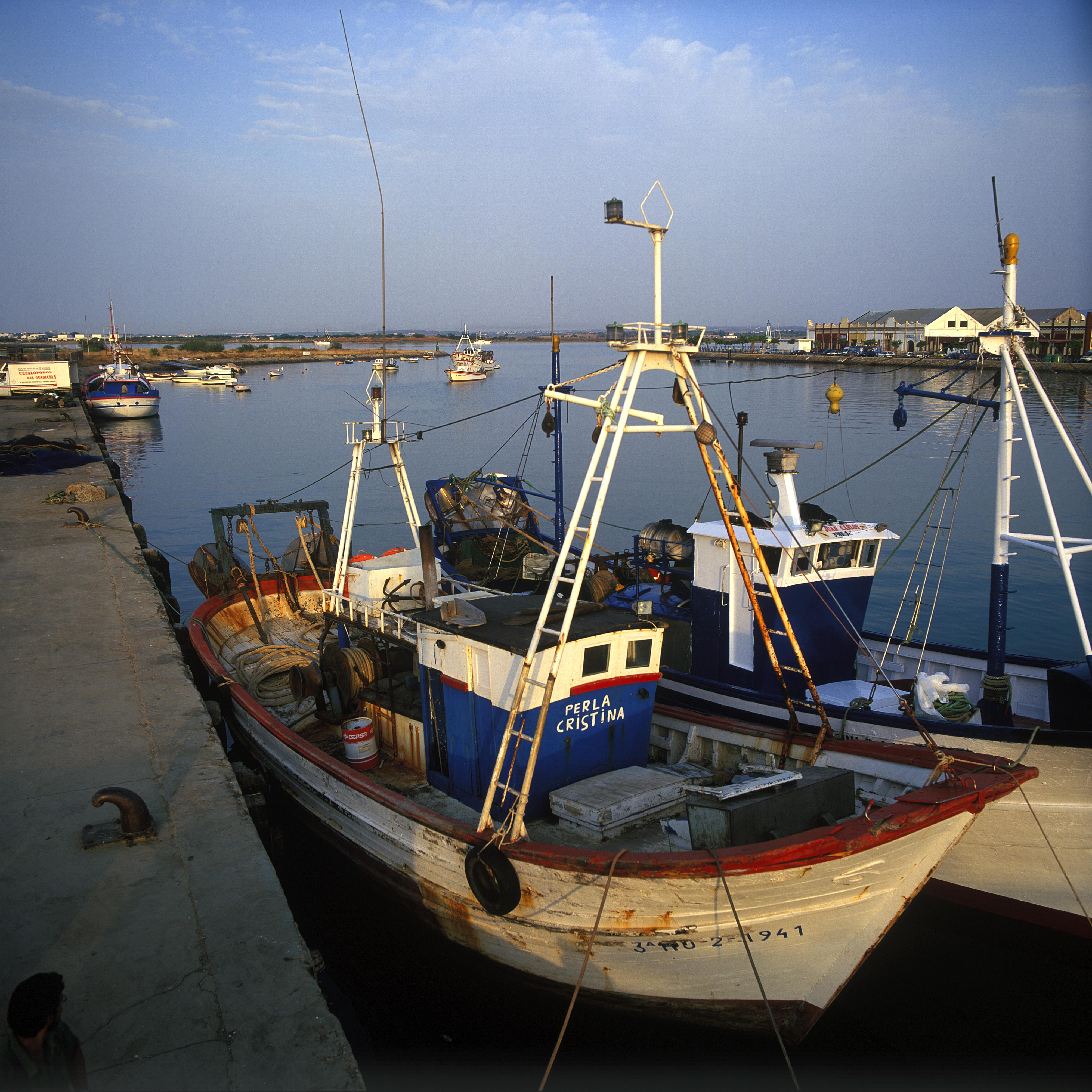 Puerto pesquero de Ayamonte