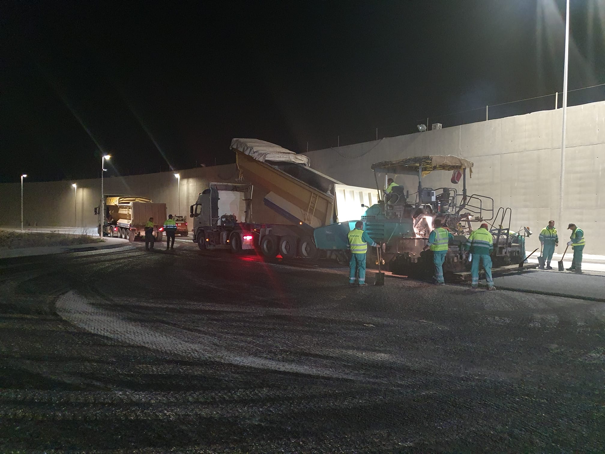 LA JUNTA ENCARA LA RECTA FINAL DE LA MEJORA DEL VIAL DE ACCESO AL PUERTO DE GARRUCHA